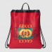 Gucci Red Coco Capitan Logo Backpack Gucci Red Coco Capitan Logo Backpack