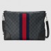 Gucci Black Web GG Supreme Messenger Bag Gucci Black Web GG Supreme Messenger Bag
