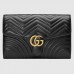 Gucci Black GG Marmont Clutch Bag Gucci Black GG Marmont Clutch Bag