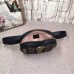 Gucci Black GG Marmont Animal Studs Belt Bag Gucci Black GG Marmont Animal Studs Belt Bag