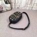 Gucci Black GG Marmont Animal Studs Belt Bag Gucci Black GG Marmont Animal Studs Belt Bag