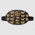 Gucci Black GG Marmont Animal Studs Belt Bag Gucci Black GG Marmont Animal Studs Belt Bag