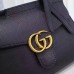 Gucci Black GG Marmont Small Top Handle Bag Gucci Black GG Marmont Small Top Handle Bag