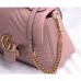 Gucci Nude GG Marmont Small Shoulder Bag With Handle