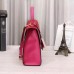 Gucci Red Medium Padlock GG Supreme Top Handle Bag Gucci Red Medium Padlock GG Supreme Top Handle Bag