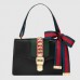 Gucci Black Sylvie Small Shoulder Bag Gucci Black Sylvie Small Shoulder Bag