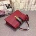 Gucci Red Sylvie Medium Top Handle Bag Gucci Red Sylvie Medium Top Handle Bag