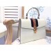 Gucci White Sylvie Medium Top Handle Bag Gucci White Sylvie Medium Top Handle Bag