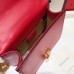 Gucci Red Leather Sylvie Mini Chain Bag Gucci Red Leather Sylvie Mini Chain Bag