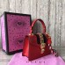 Gucci Red Leather Sylvie Mini Bag Gucci Red Leather Sylvie Mini Bag