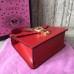 Gucci Red Leather Sylvie Mini Bag Gucci Red Leather Sylvie Mini Bag