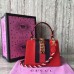 Gucci Red Leather Sylvie Mini Bag Gucci Red Leather Sylvie Mini Bag