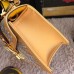 Gucci Gold Satin Sylvie Crystal Mini Bag