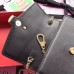 Gucci Black Sylvie Leather Mini Chain Bag Gucci Black Sylvie Leather Mini Chain Bag