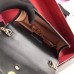 Gucci Black Sylvie Leather Mini Chain Bag Gucci Black Sylvie Leather Mini Chain Bag