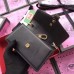 Gucci Black Sylvie Leather Mini Chain Bag Gucci Black Sylvie Leather Mini Chain Bag