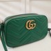 Gucci Green GG Marmont Small Camera Shoulder Bag Gucci Green GG Marmont Small Camera Shoulder Bag