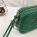 Gucci Green GG Marmont Small Camera Shoulder Bag Gucci Green GG Marmont Small Camera Shoulder Bag