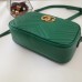 Gucci Green GG Marmont Small Camera Shoulder Bag Gucci Green GG Marmont Small Camera Shoulder Bag