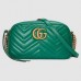 Gucci Green GG Marmont Small Camera Shoulder Bag Gucci Green GG Marmont Small Camera Shoulder Bag