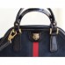 Gucci Navy Suede RE(BELLE) Medium Top Handle Bag Gucci Navy Suede RE(BELLE) Medium Top Handle Bag