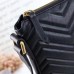Gucci Black GG Marmont Messenger Bag Gucci Black GG Marmont Messenger Bag