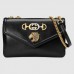 Gucci Black Rajah Medium Shoulder Bag Gucci Black Rajah Medium Shoulder Bag