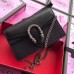 Gucci Black Dionysus Leather Super Mini Bag Gucci Black Dionysus Leather Super Mini Bag