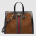 Gucci Brown Ophidia Medium Top Handle Bag Gucci Brown Ophidia Medium Top Handle Bag