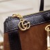 Gucci Brown Ophidia Medium Top Handle Bag Gucci Brown Ophidia Medium Top Handle Bag