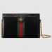 Gucci Black Suede Ophidia Small Shoulder Bag Gucci Black Suede Ophidia Small Shoulder Bag