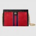 Gucci Red Suede Ophidia Small Shoulder Bag Gucci Red Suede Ophidia Small Shoulder Bag