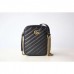 Gucci Black Mini GG Marmont Shoulder Bag Gucci Black Mini GG Marmont Shoulder Bag
