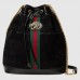 Gucci Black Medium Rajah Bucket Bag Gucci Black Medium Rajah Bucket Bag