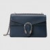 Gucci Blue Dionysus Small Leather Shoulder Bag Gucci Blue Dionysus Small Leather Shoulder Bag