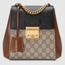 Gucci Padlock GG Supreme Backpack Gucci Padlock GG Supreme Backpack