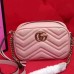 Gucci Pink GG Marmont Matelasse Mini Bag Gucci Pink GG Marmont Matelasse Mini Bag