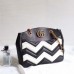 Gucci Black/White GG Marmont Medium Tote Bag Gucci Black/White GG Marmont Medium Tote Bag