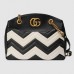 Gucci Black/White GG Marmont Medium Tote Bag Gucci Black/White GG Marmont Medium Tote Bag