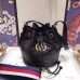 Gucci Black GG Marmont Bucket Bag Gucci Black GG Marmont Bucket Bag