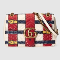 Gucci GG Marmont Medium Trompe loeil Shoulder Bag Gucci GG Marmont Medium Trompe loeil Shoulder Bag