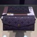 Louis Vuitton Monogram Empreinte Sarah Wallet Black