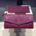 Louis Vuitton Monogram Empreinte Sarah Wallet Fuchsia