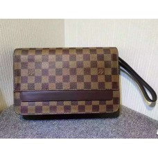 LOUIS VUITTON POCHETTE SAINT LOUIS DAMIER EBENE N51993 LOUIS VUITTON POCHETTE SAINT LOUIS DAMIER EBENE N51993