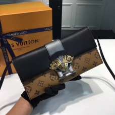 Louis Vuitton Monogram Reverse Canvas Column Clutch Bag M44101 2017(75302) Louis Vuitton Monogram Reverse Canvas Column Clutch Bag M44101 2017(75302)