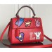 Louis Vuitton Patches Stickers Epi Cluny BB Bag M52484 Red 2019