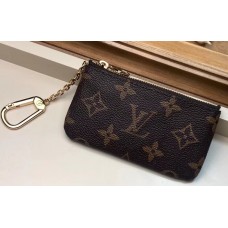 Louis Vuitton Monogram Canvas Pochette Cle Key Pouch M62650