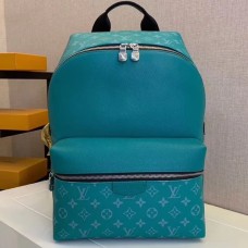 Louis Vuitton Monogram Canvas and Taiga Leather Discovery Backpack PM Bag M30227 Green 2019 Louis Vuitton Monogram Canvas and Taiga Leather Discovery Backpack PM Bag M30227 Green 2019