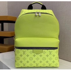 Louis Vuitton Monogram Canvas and Taiga Leather Discovery Backpack PM Bag M30228 Yellow 2019 Louis Vuitton Monogram Canvas and Taiga Leather Discovery Backpack PM Bag M30228 Yellow 2019