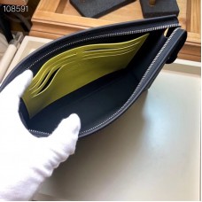 Louis Vuitton Pochette Voyage MM Bag Damier Graphite Canvas N60107 Yellow Stripe Louis Vuitton Pochette Voyage MM Bag Damier Graphite Canvas N60107 Yellow Stripe